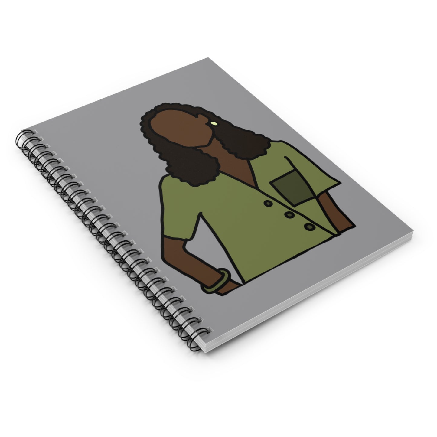Black Girl Journal Spiral Notebook: Joelle