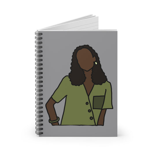 Black Girl Journal Spiral Notebook: Joelle
