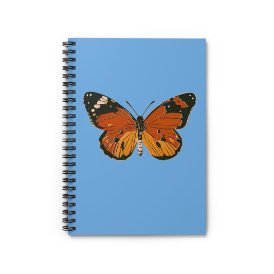 Breathe in Color Butterfly Spiral Notebook