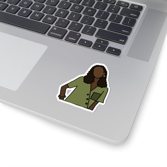 Green Girl Affirmation Sticker