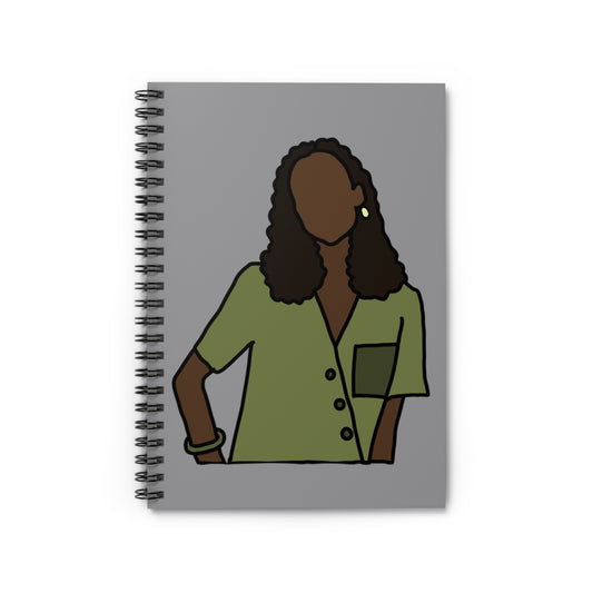 Black Girl Journal Spiral Notebook: Joelle