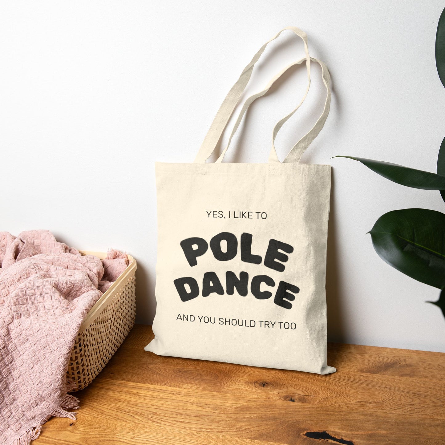 Pole Dance Tote Bag