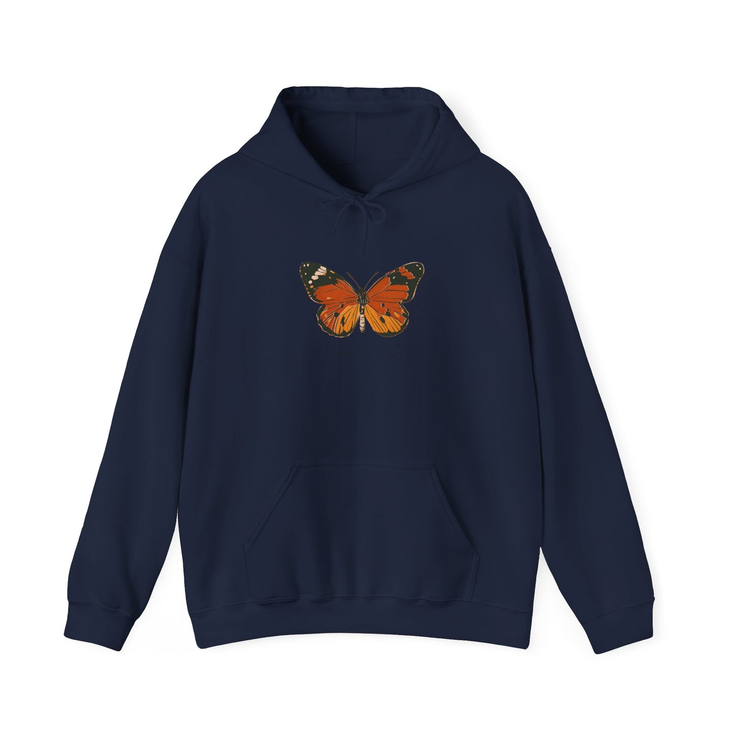Breathe in Color Butterfly Logo Hoodies