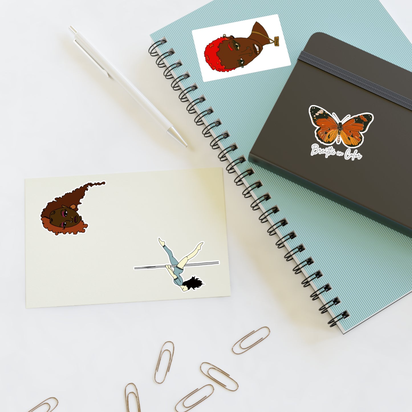 Breathe in Color Variety Sticker Pack Sheet
