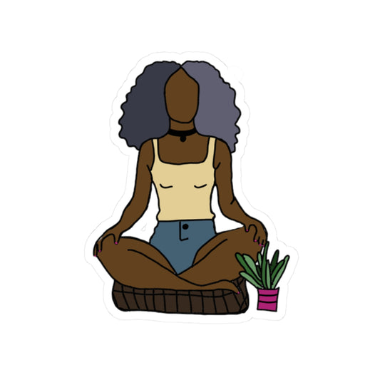 Meditation Sticker
