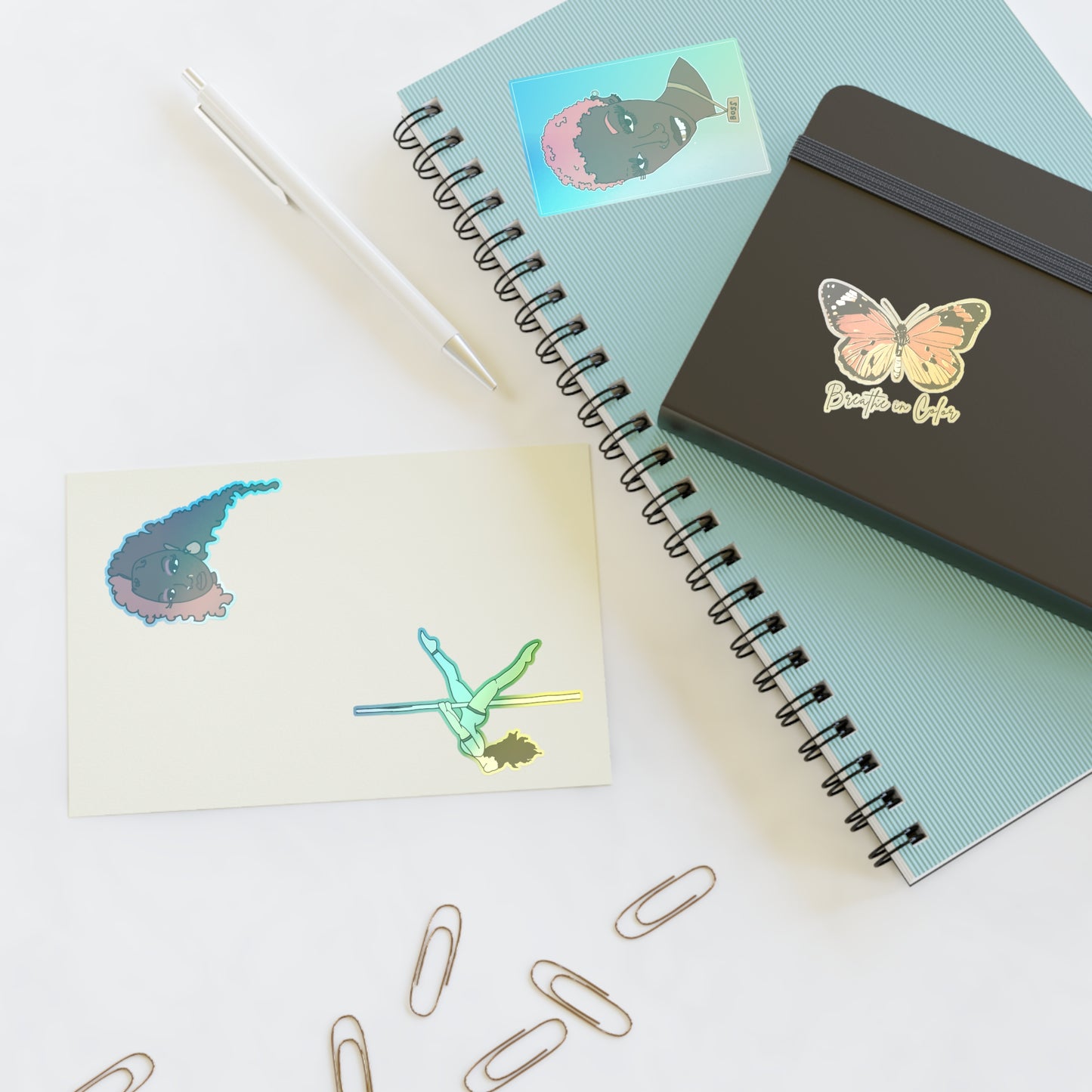 Breathe in Color Variety Sticker Pack Sheet