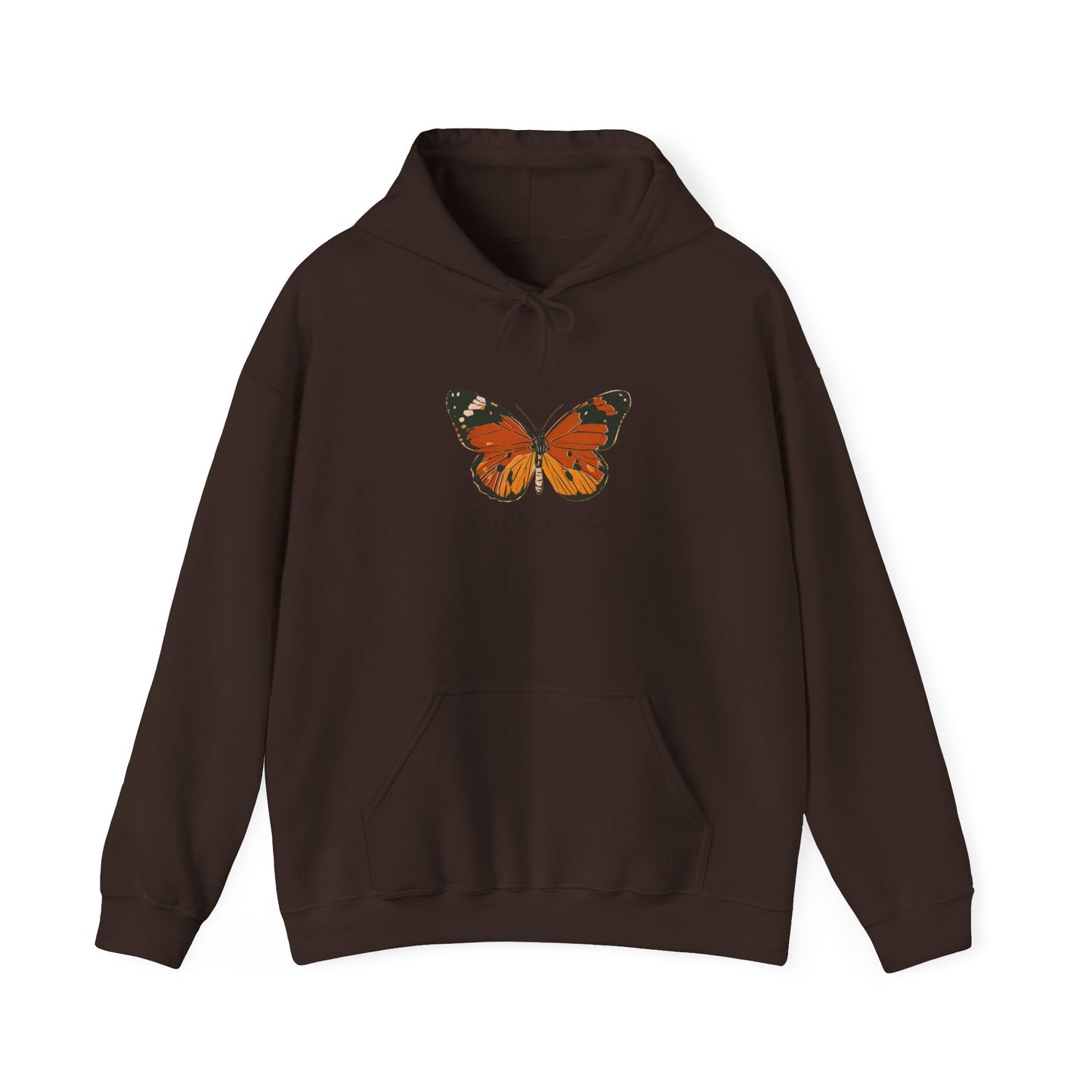 Breathe in Color Butterfly Logo Hoodies