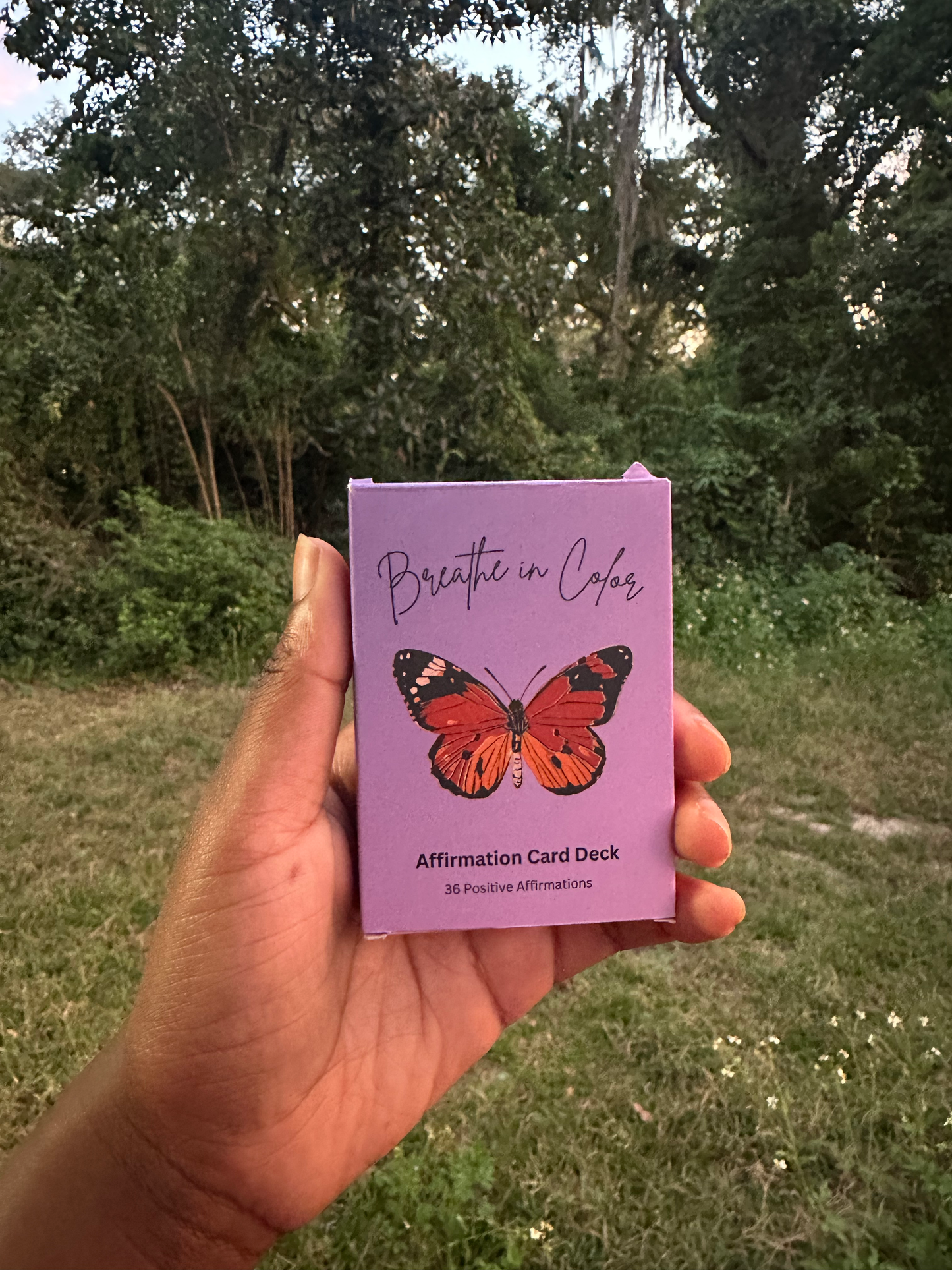 Breathe in Color Affirmation Cards – 35 Motivational Affirmations